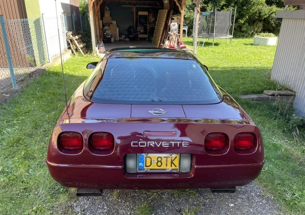 Chevrolet Corvette cena 85000 przebieg: 322162, rok produkcji 1993 z Mysłowice małe 46